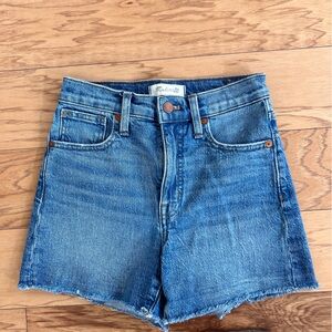 Madewell Blue Jean Shorts